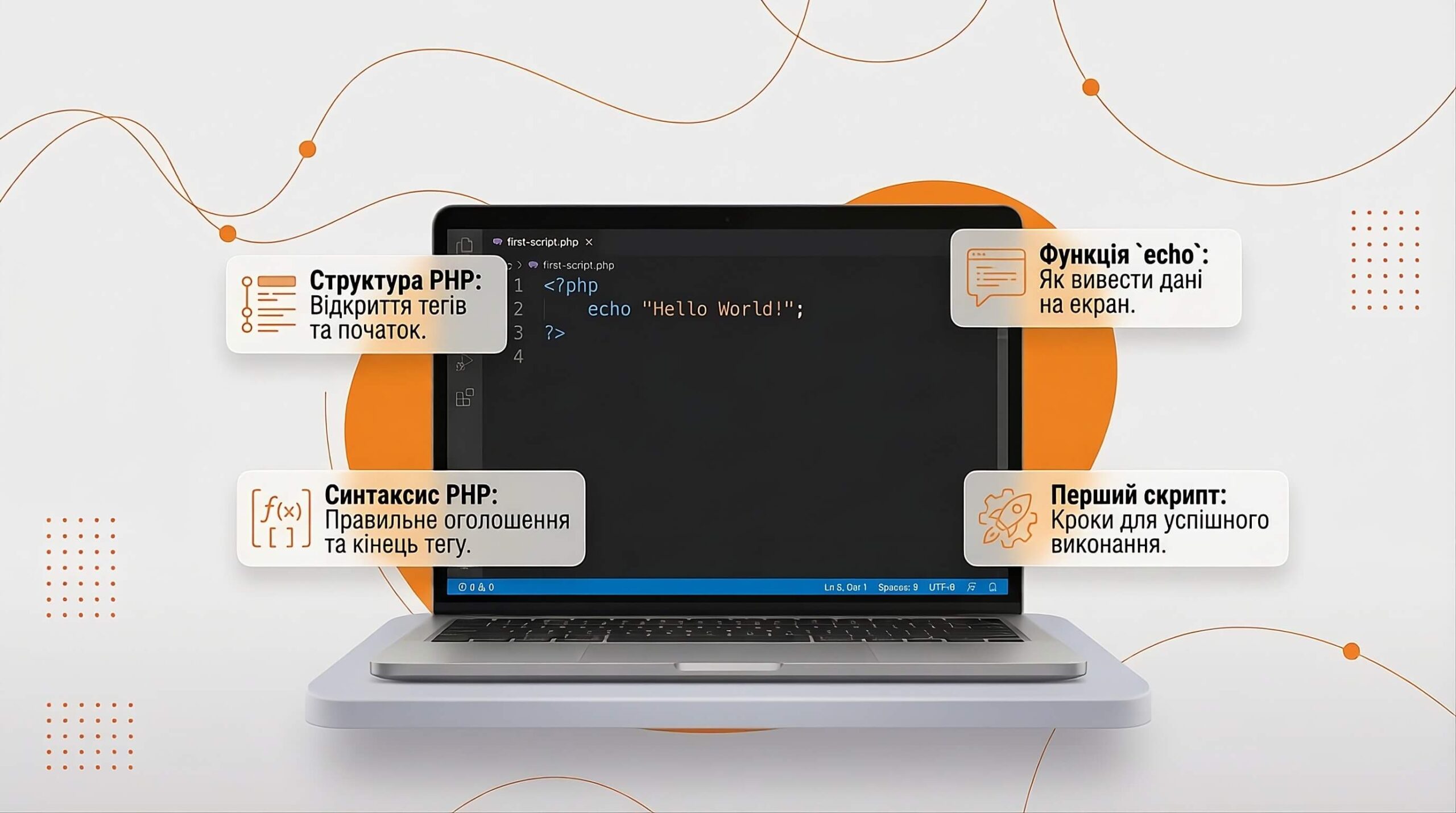 Основи PHP. Перший скрипт.